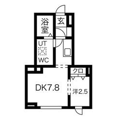 北山駅 徒歩16分 1階の物件間取画像